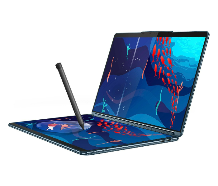 LENOVO 82YQ0025AX Yoga Book 9 13.3 Inch 2.8K Dual OLED Touch  Intel Core  i7-1355U Processor 16GB RAM 1TB SSD Integrated Intel IrisXe Graphics Windows 11 Home - Tidal Blue - Zoom Image 4