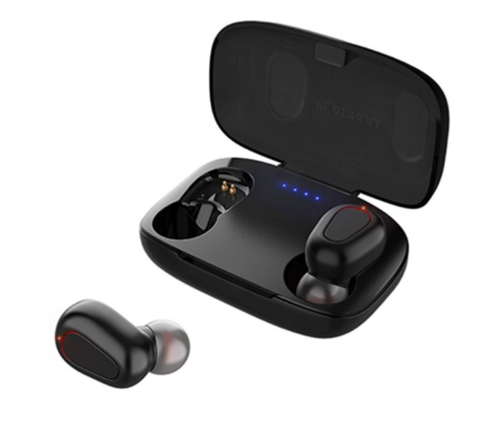 Platinum Trend TWS Wireless Earphones - Black - Zoom Image 4