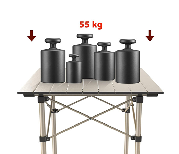 Portable Aluminium Folding Camping Table Multifunctional Easy Carry Table - Zoom Image 4