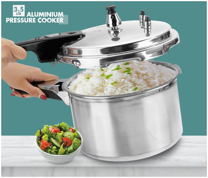 HTC305P 3.5 Liter Aluminium Pressure Cooker - Zoom Image 5