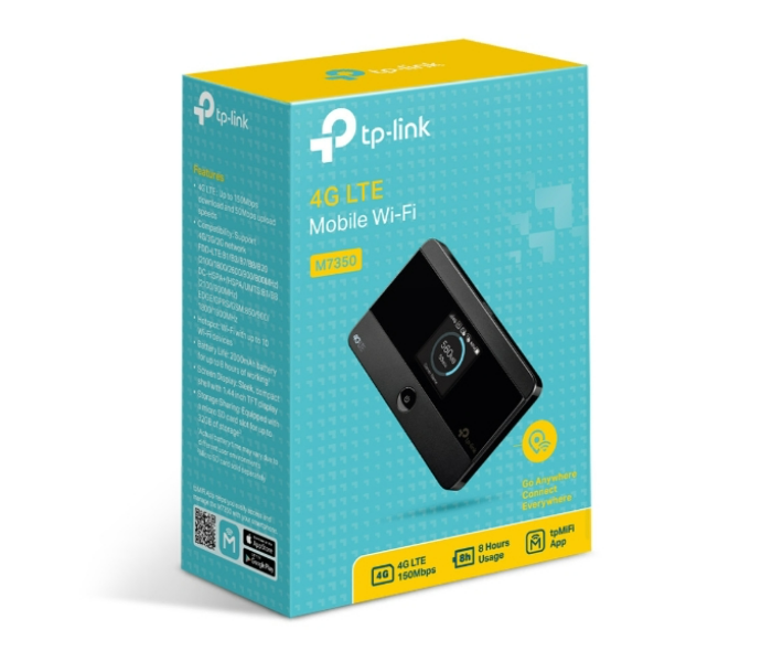 TP-Link M7350 4G LTE-Advanced Mobile Wi-Fi - Black - Zoom Image 12