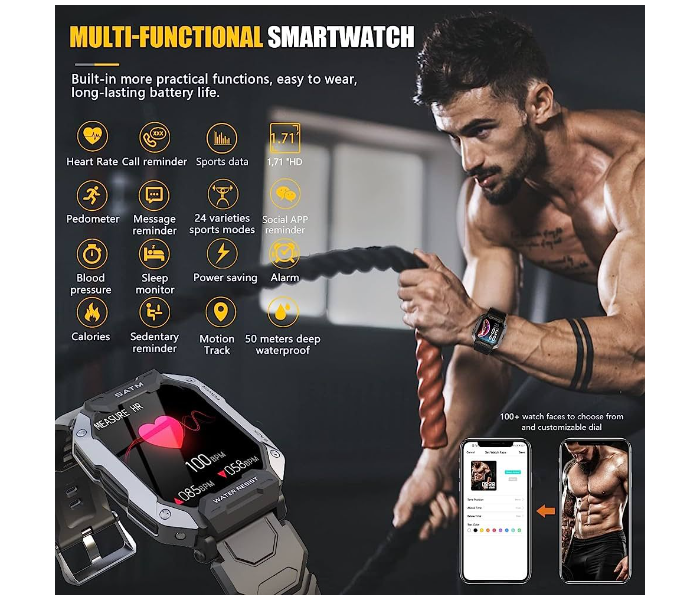 JS11 Pro Max Bluetooth Smart Watch with Dual Straps and Multifunctions  - Zoom Image 1