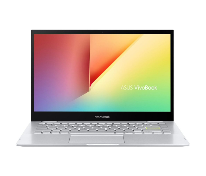 ASUS VivoBook Flip 14 TP470EA-EC511W 2 in 1 Laptop 14inch FHD Intel Core i3-1115G4 8GB RAM 256GB SSD Intel Iris Xe Graphics Windows 11 Home Eng & Arb Keyboard - Grey - Zoom Image 1