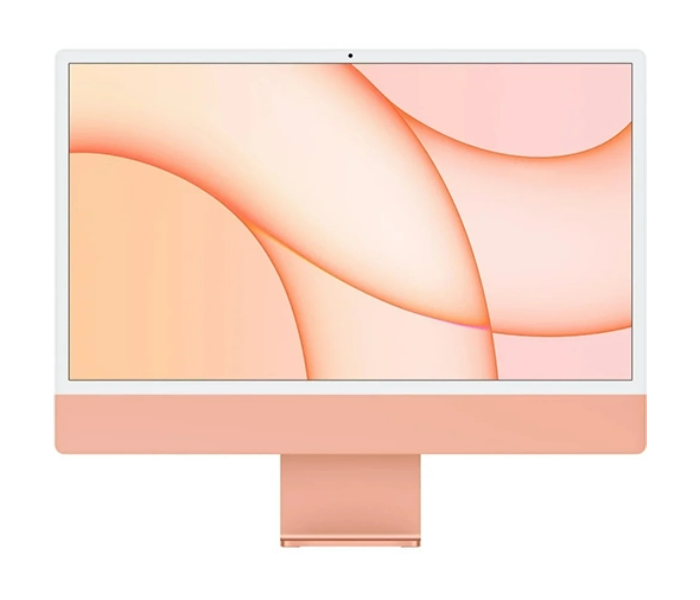 Apple iMac 24 Inch 2021 4.5K  Retina display Z132001VF M1 Chip 8GB RAM 256GB Storage English - Orange  - Zoom Image 3