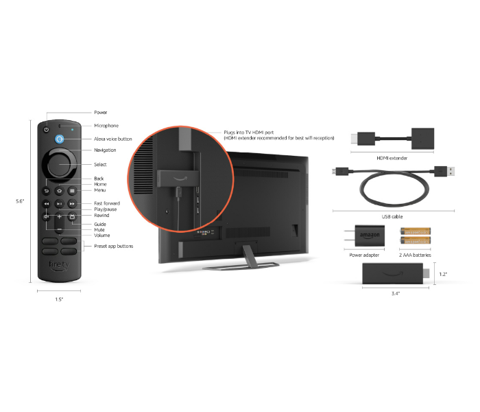 Buy  Fire TV Stick with Ale132130 Price in Qatar, Doha
