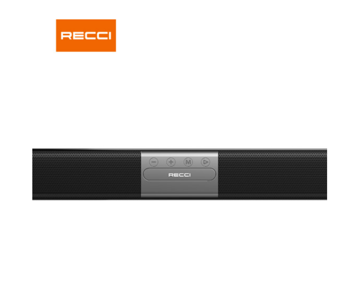 RECCI RSK-W32 Sound Bar Wireless Speaker V5.0 - Black - Zoom Image 5