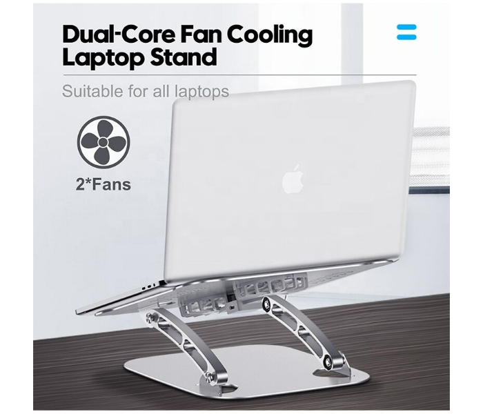 Laptop Stand V4.0 with 2 Cooling Fan - Zoom Image 6