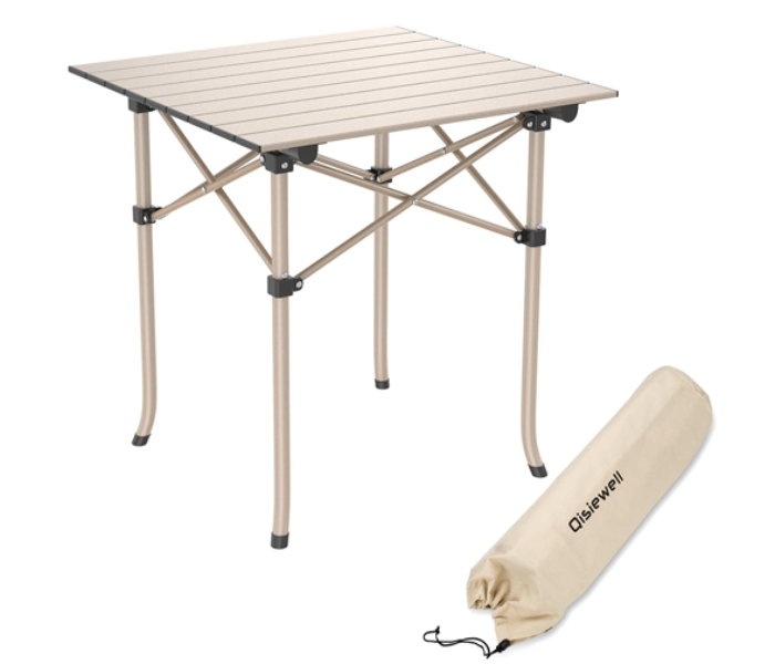 Portable folding hot sale camping table