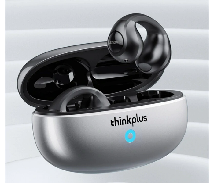  Lenovo Thinkplus XT83 II TWS Wireless Headphones Bluetooth 5.2 Earclip Design Touch Control - Black - Zoom Image 3