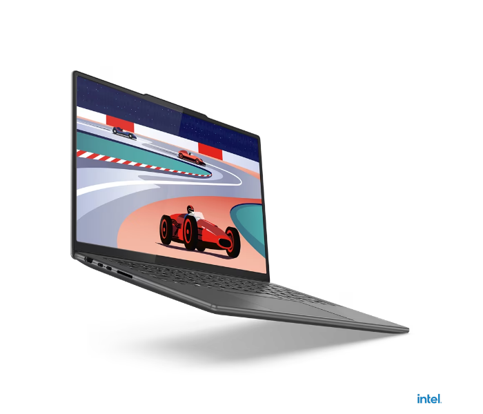 Lenovo Yoga Pro 9 83BU002RAX 14IRP8 14.5 Inch Intel Core i9-13905H Processor 32GB RAM 1TB SSD NVIDIA® GeForce RTX™ 4060 8GB GDDR6 Graphics Windows 11 Home English & Arabic - Storm Grey - Zoom Image 2