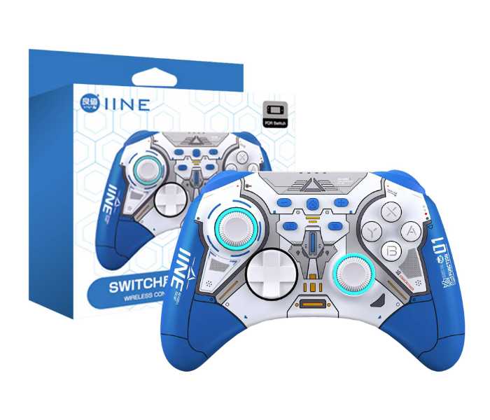 IINE Ares Mecha Wireless Pro Controller – Mecha Blue  - Zoom Image 1