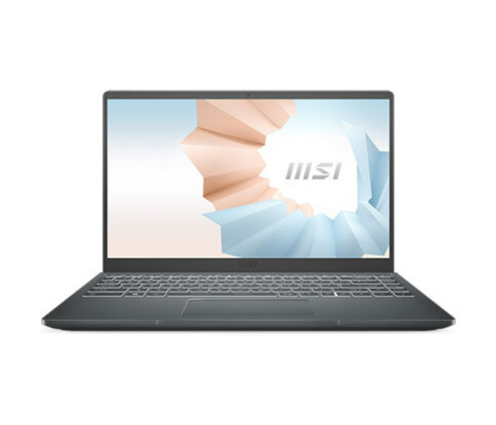 MSI MODERN 14 B5M 9S7-14DL24-075 14"FHD AMD R7 5700U 8GB RAM 512GB SSD AMD Radeon Graphics Windows 11 Home Eng-Arab Keyboard - Carbon Grey - Zoom Image 1