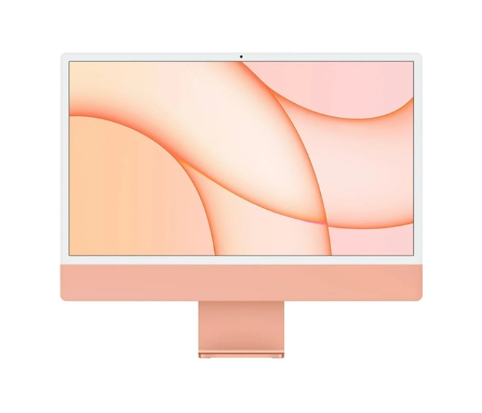 Apple iMac 24 Inch 2021 4.5K  Retina display Z132001VF M1 Chip 8GB RAM 256GB Storage English - Orange  - Zoom Image 1