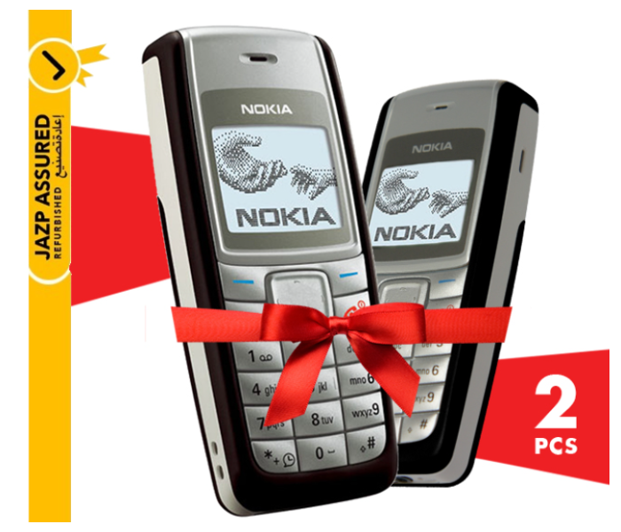 Bundle 2 PCs Set Nokia 1112 Mobile Phone Image