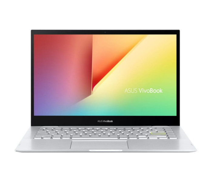 ASUS VivoBook Flip 14 TP470EA-EC511W 2 in 1 Laptop 14inch FHD Intel Core i3-1115G4 8GB RAM 256GB SSD Intel Iris Xe Graphics Windows 11 Home Eng & Arb Keyboard - Grey - Zoom Image 3