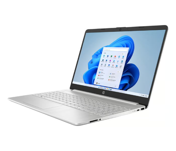 HP 15 S-EQ3003NE 15.6-inch FHD AMD Ryzen 7 5825U 8GB RAM 512GB SSD Integrated AMD Radeon Graphics Eng Arabic Keyboard Windows 11 – Silver - Zoom Image 4