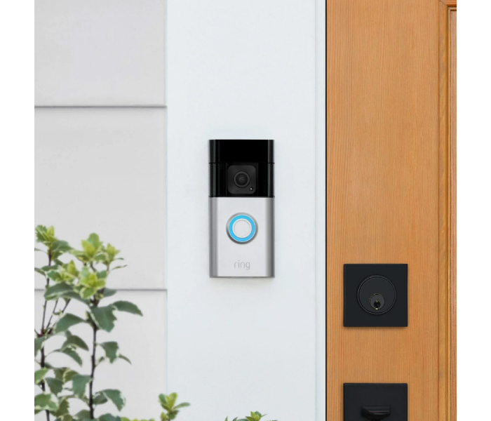 Ring Video Doorbell Plus - White - Zoom Image 2