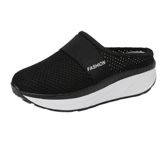 Fashion Breathable Mesh Slip-On Shoes Good-Looking Travel Essentials For Women EU 40 - Black - Zoom Image 3