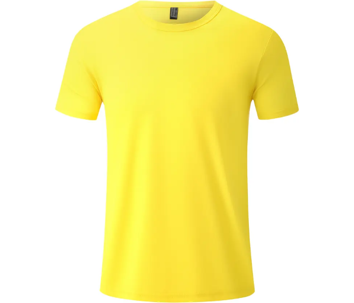 Uni Mixed Color Breathable Casual Round Neck Cotton T-Shirt - Medium - Zoom Image 7