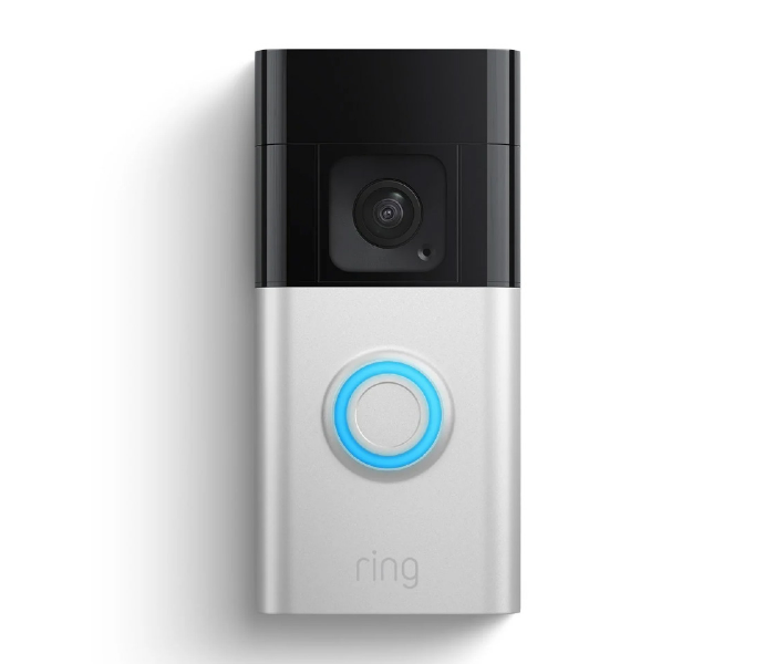 Ring Video Doorbell Plus - White - Zoom Image 1