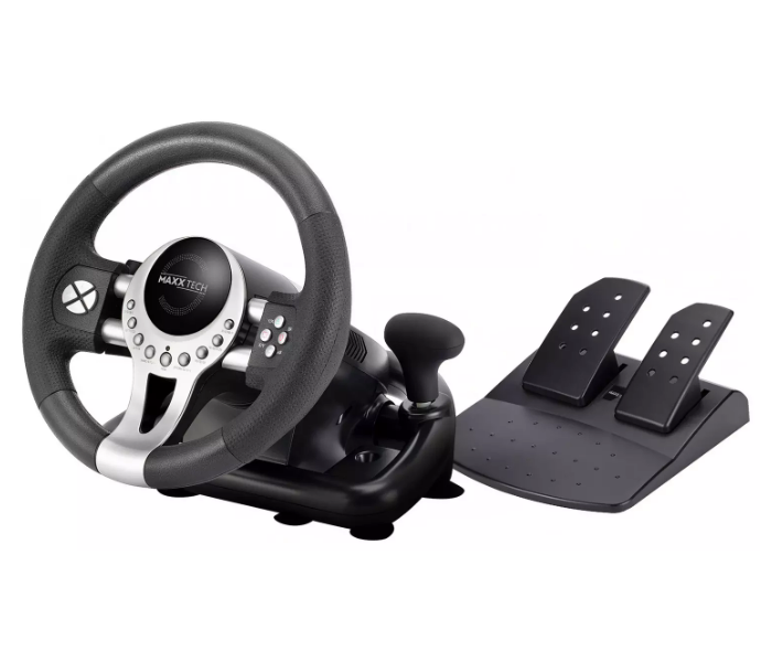 Maxx Tech Pro Racing Wheel Kit For PC Xbox, PS4 & Switch - Zoom Image 1