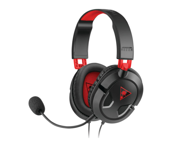 TURTLE BEACH Ear Force Recon 50 Gaming Headset - Black & Red - Zoom Image 1