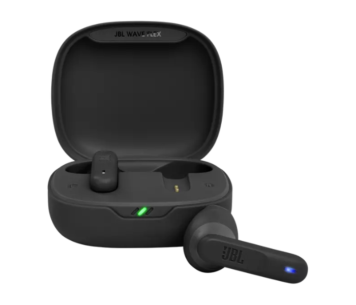 JBL Wave Flex True Wireless Earbuds - Black - Zoom Image 2