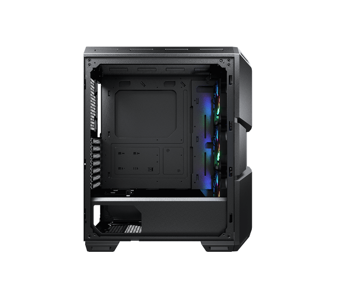 Cougar MX440G RGB Mid-Tower ATX Gaming Case - Black - Zoom Image 9