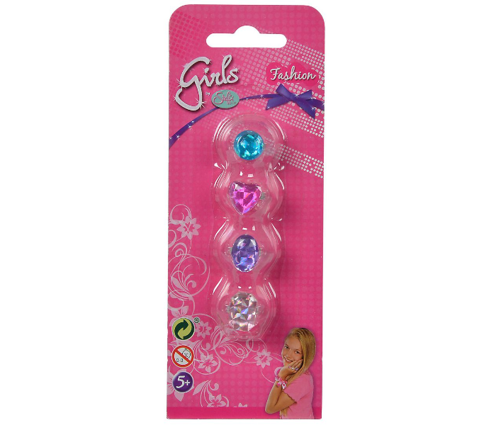 Simba 105560071 Steffi Love Girls Diamond Rings Set of 2 - Zoom Image