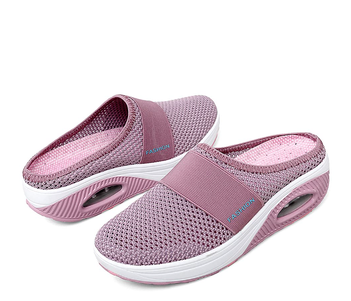 Fashion Breathable Mesh Slip-On Shoes Good-Looking Travel Essentials For Women EU 40 - Purple - Zoom Image 1