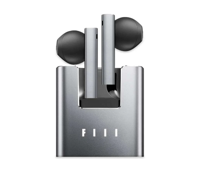 FIIL CC Nano TWS Bluetooth 5.2 Dual Earphones AI Noise Canceling True Wireless Earphone Fast Charging ENC Headset - Black - Zoom Image 1