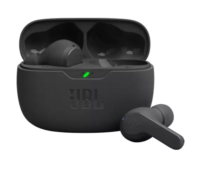 JBL Wave Beam Wireless in-ear NC Headphones - Black - Zoom Image 1