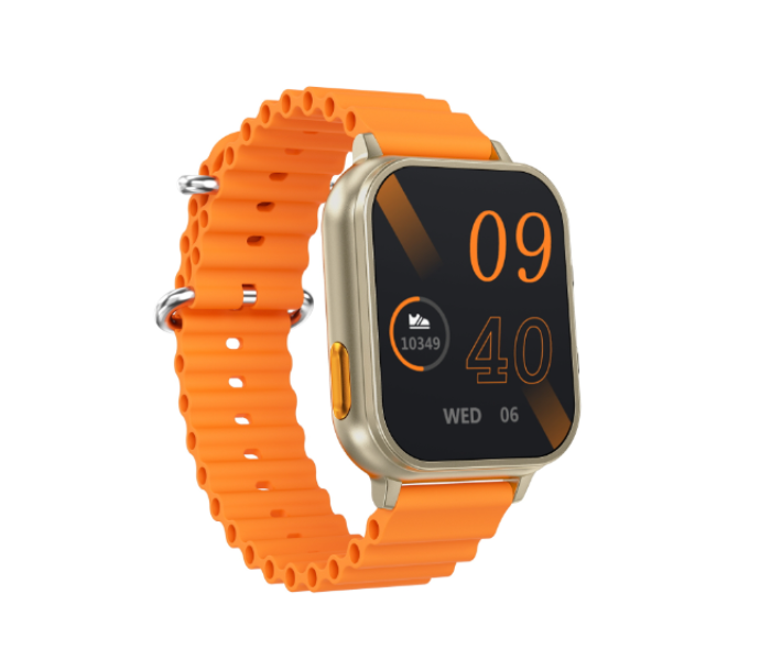 N22 1.96 inch 2 in 1 Series 8 Waterproof Smart Watch with Headphones NFC Health Monitor TWS Music MP3 HiFi Speaker Stereo Wireless Earbuds - Orange - Zoom Image 1