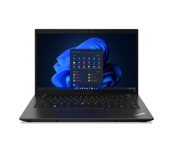 Lenovo 21H1000CGR ThinkPad L14 Gen 4 14 Inch FHD Intel Core i7-1355U Processor 16GB DDR4 RAM 512GB SSD Integrated Intel Iris Xe Graphics Windows 11 Pro 64 - Black - Zoom Image 1