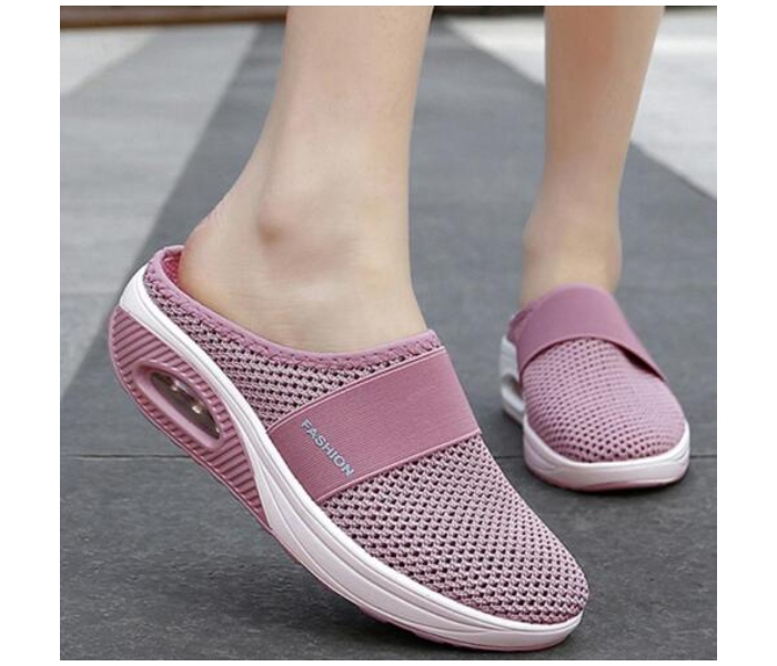 Fashion Breathable Mesh Slip-On Shoes Good-Looking Travel Essentials For Women EU 40 - Purple - Zoom Image 2