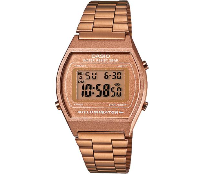 Casio B640WC-5ADF Unisex Digital Watch - Rose Gold - Zoom Image 1