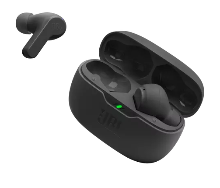 JBL Wave Beam Wireless in-ear NC Headphones - Black - Zoom Image 2