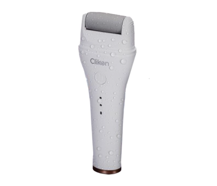 Clikon CK3344 Callus Remover with 3 Grinding Heads - White - Zoom Image