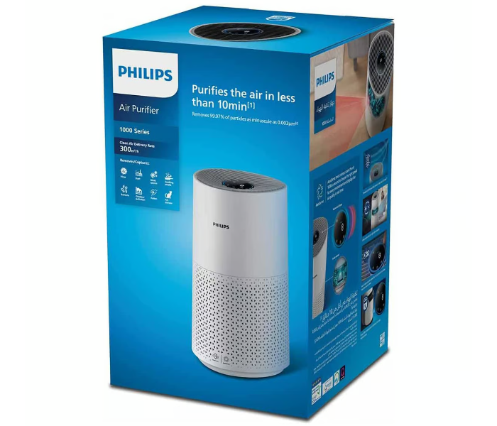 Philips AC1711/90 1000 Series Air Purifier for Medium Rooms - White - Zoom Image 9