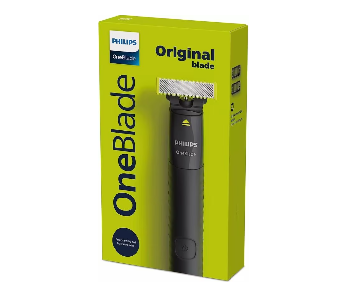 Philips OneBlade QP1424/10 Face Hybrid Trimmer - Black - Zoom Image 3