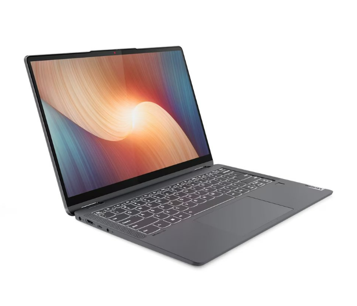 Lenovo Ideapad 82R9006YAX Flex-5 14 inch Convertible Laptop AMD Ryzen 5-5500U 8 GB RAM 512GB Integrated AMD RadeonA MD RX5500M Graphics Windows 11 Home - Gray - Zoom Image 1