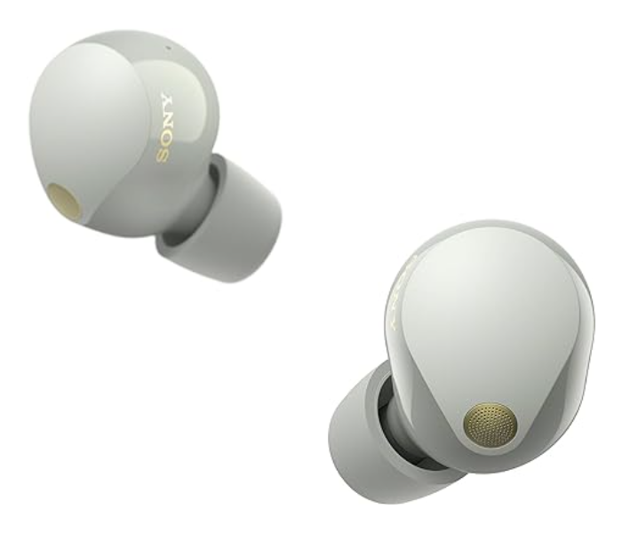 Sony WF-1000XM5 Truly Wireless Noise Canceling Earbuds - Silver - Zoom Image 1