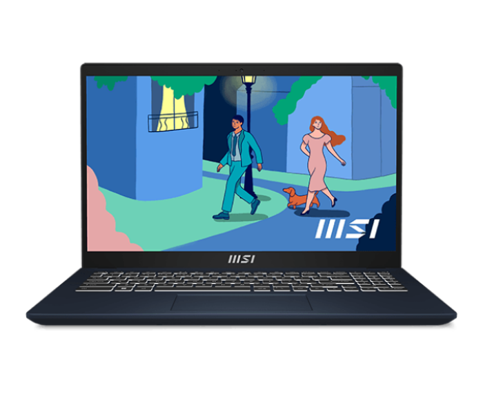 MSI Modern 15 B11M 9S7-15H312-055 15.6" FHD Display Intel Core i3-1115G4 Processor 8GB RAM 256GB SSD Intel® Iris® Xe Graphic Windows 11 Home - Black - Zoom Image 1