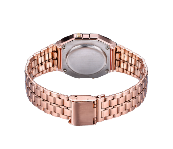 Retro Classic Design Wrist Watch For Women - Rose Gold - Zoom Image 3