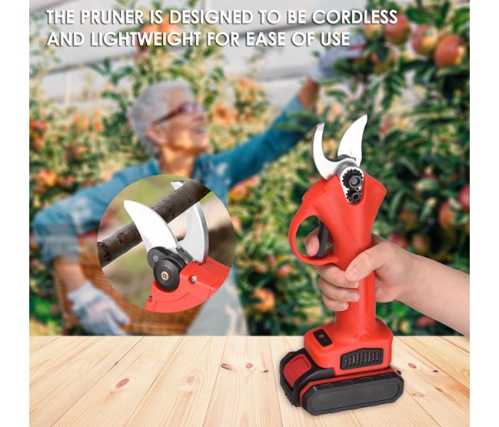 Professional Cordless Electric Pruning Shears Pruner Garden Branch Trimming and Pruning Cutters - Zoom Image 1