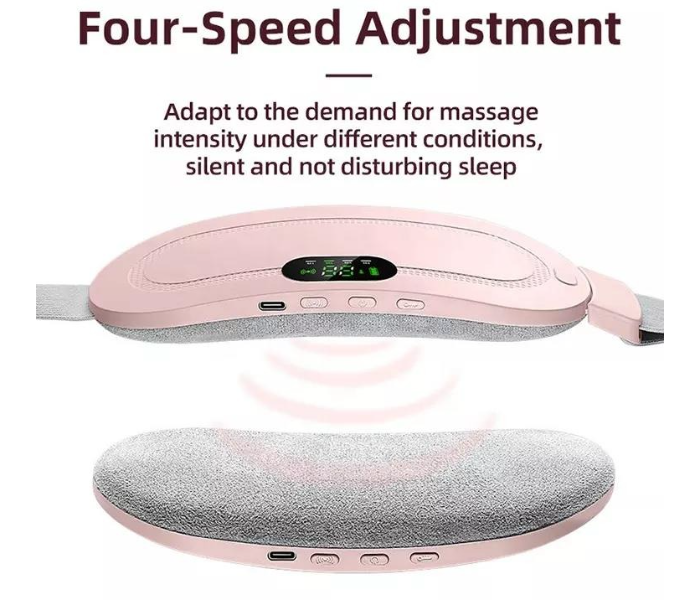 InstaHeat Massager Belt for Menstrual Pain Relief - Pink - Zoom Image 2