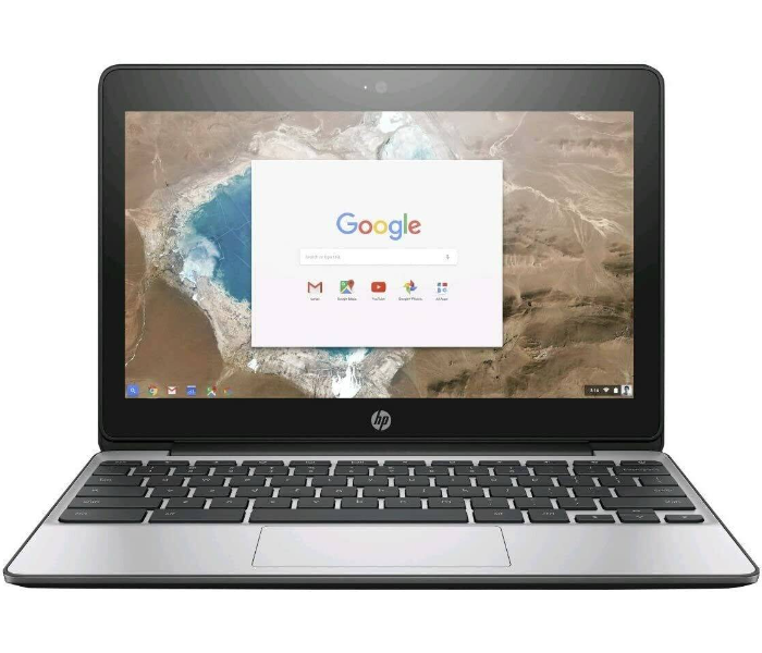 HP Chromebook 11 G5 EE With Playstore 11.6 Inch Intel Celeron N3060 Processor 4GB RAM 16GB SSD Intel HD Graphics Refurbished Laptop - Black - Zoom Image 2