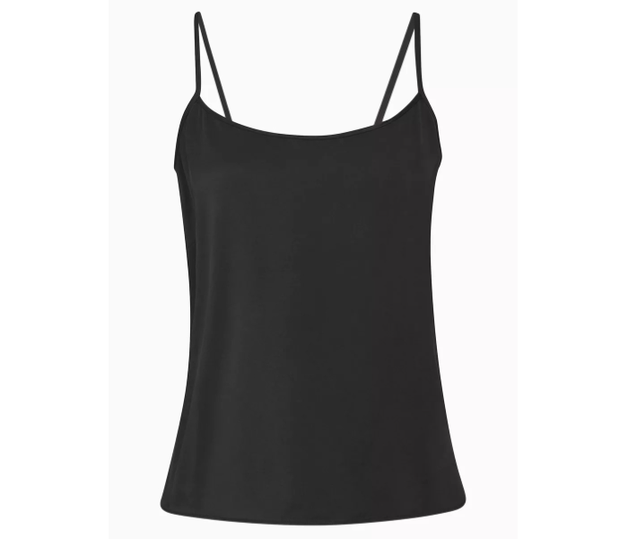 Womens Modern Fashion Comfortable Inner Camisole Spaghetti Slip - Black - Zoom Image 1