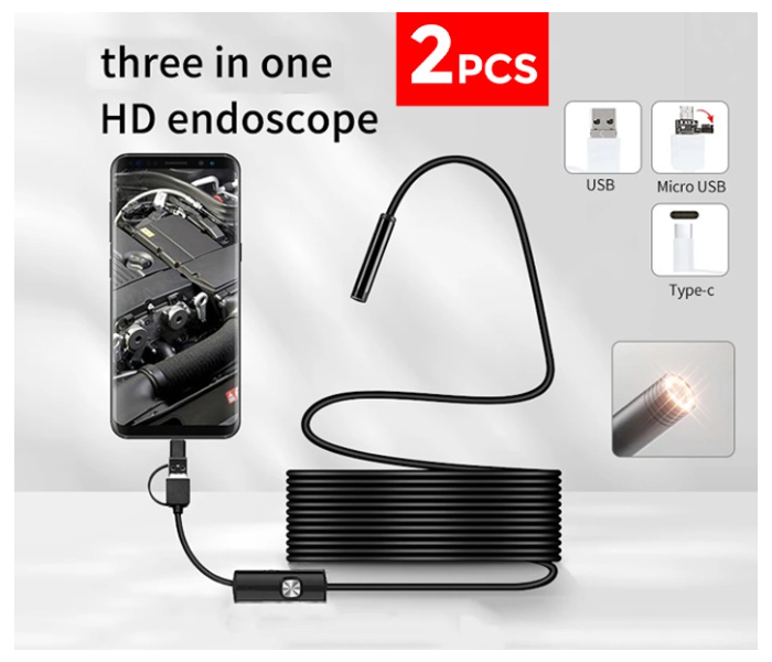 Bundle 2 PCs Set 3 in 1 TypeC Image