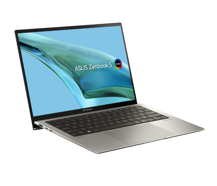 Asus Zenbook UX5304V-OLED17T S13 OLED Laptop 13.3inch 2.8K 13th Gen Intel Core i7-1355U 16GB RAM 1TB SSD Intel Iris Xe Graphics Windows 11 Home English & Arabic Keyboard - Grey  - Zoom Image 2